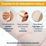 Narbenpflaster mit Hyaluron - 2 Stück