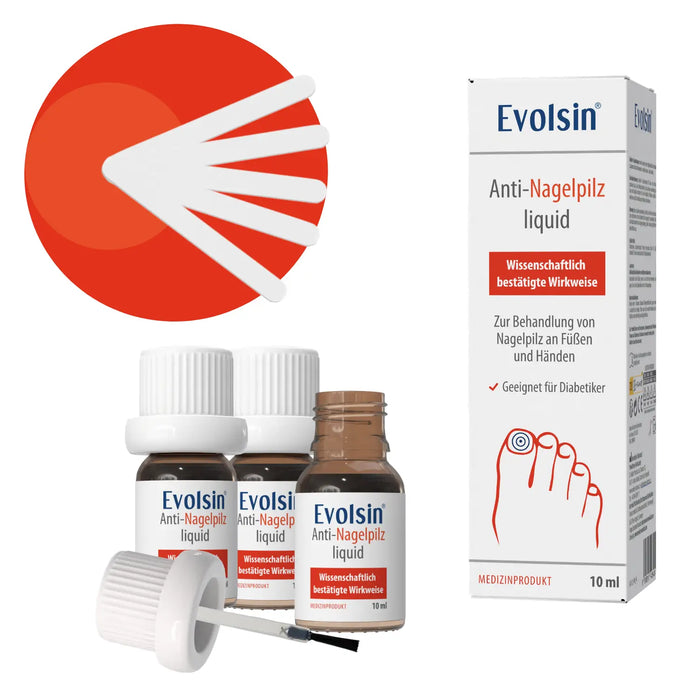 Evolsin Anti-Nagelpilz Liquid 3er-Pack