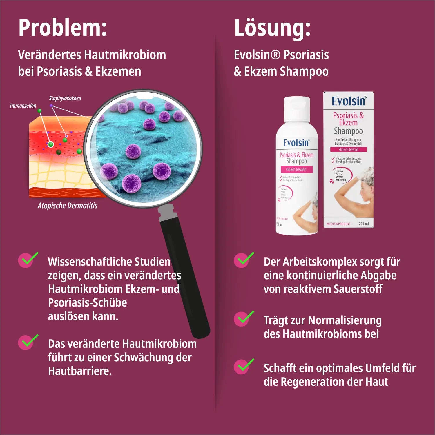 Psoriasis & Ekzem Shampoo 3er Pack