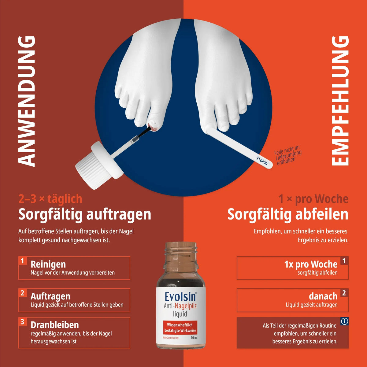 Anti Nagelpilz Liquid 3er Pack