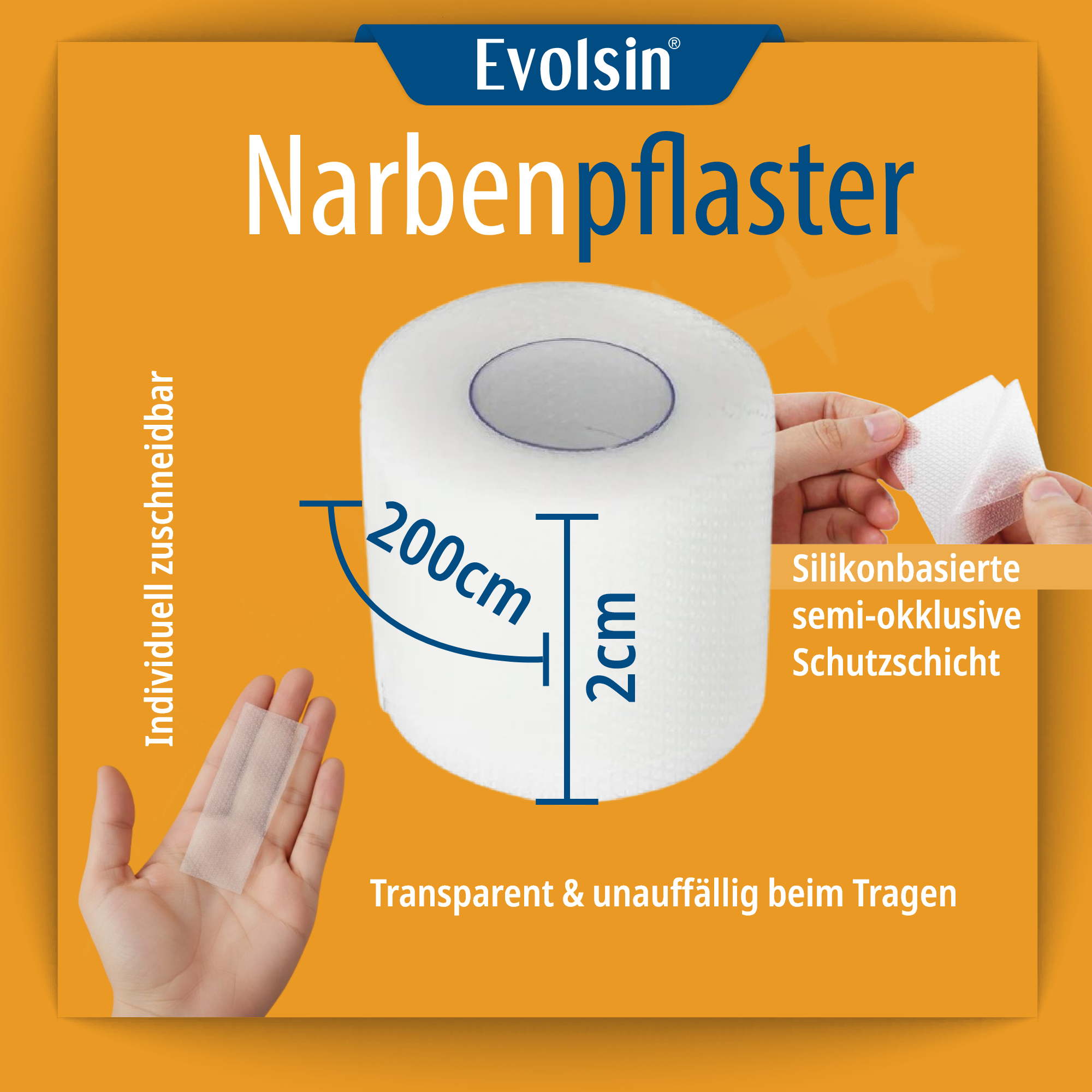 Narbenpflaster Doppelpack