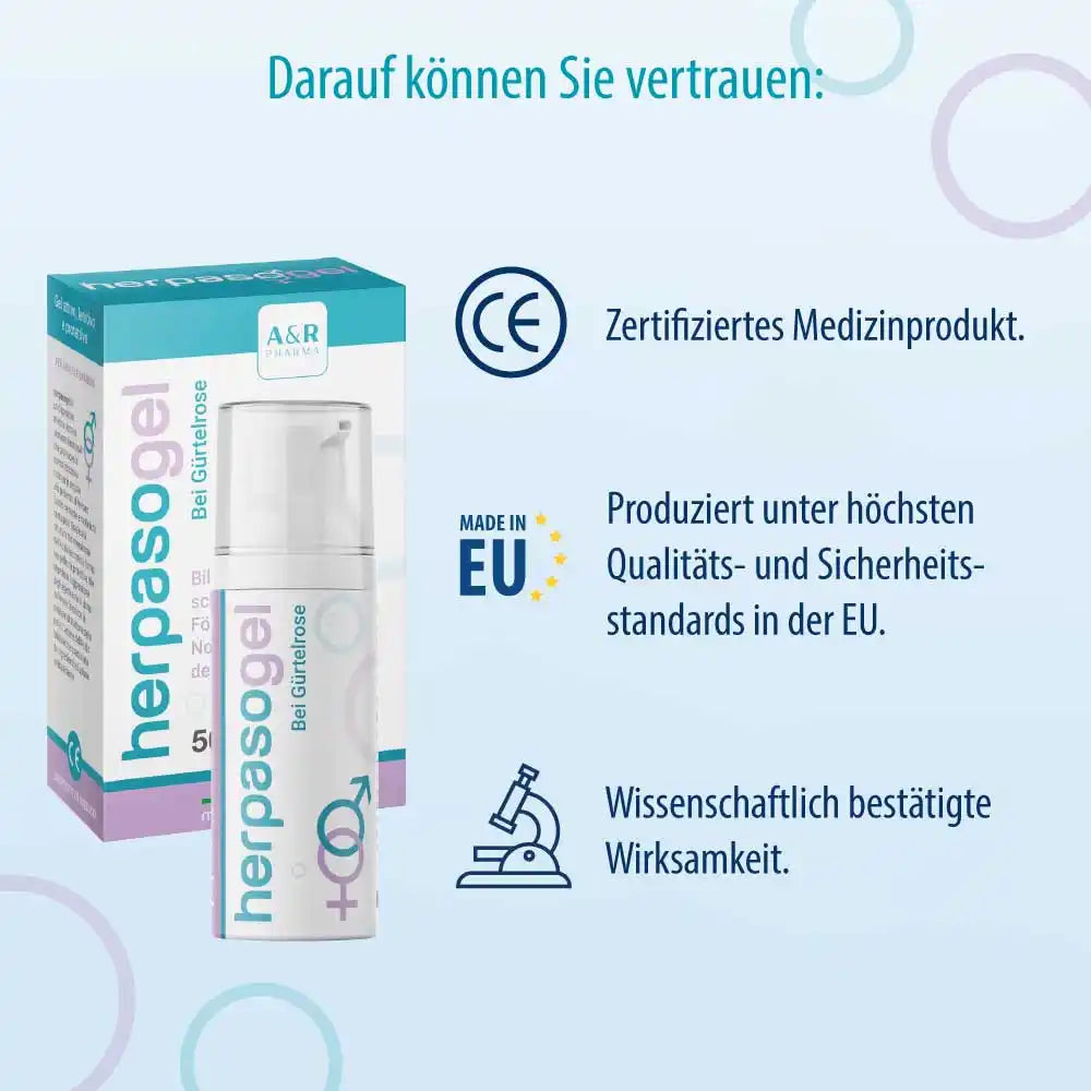 Herpasogel bei Gürterose
