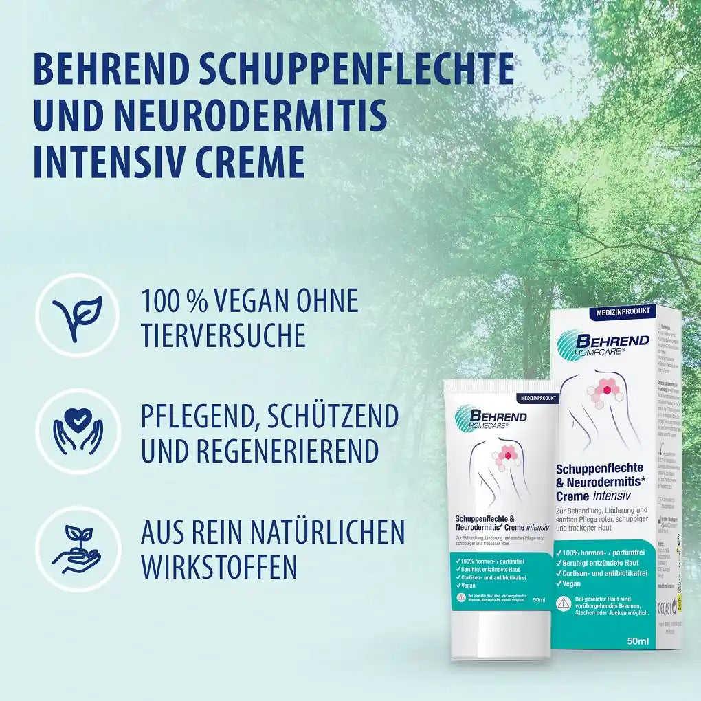 Schuppenflechte & Neurodermitis Creme intensiv, 50ml