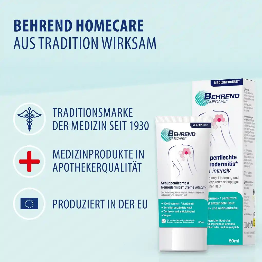 Schuppenflechte & Neurodermitis Creme intensiv, 50ml