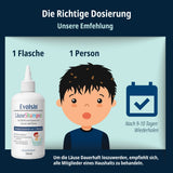 Läuseshampoo mit Läusekamm für Erwachsene & Kinder