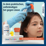 Läuseshampoo mit Läusekamm für Erwachsene & Kinder