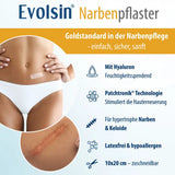 Narbenpflaster mit Hyaluron - 2 Stück