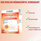 Medizinischer Wärmegürtel 6+1 Anwendung